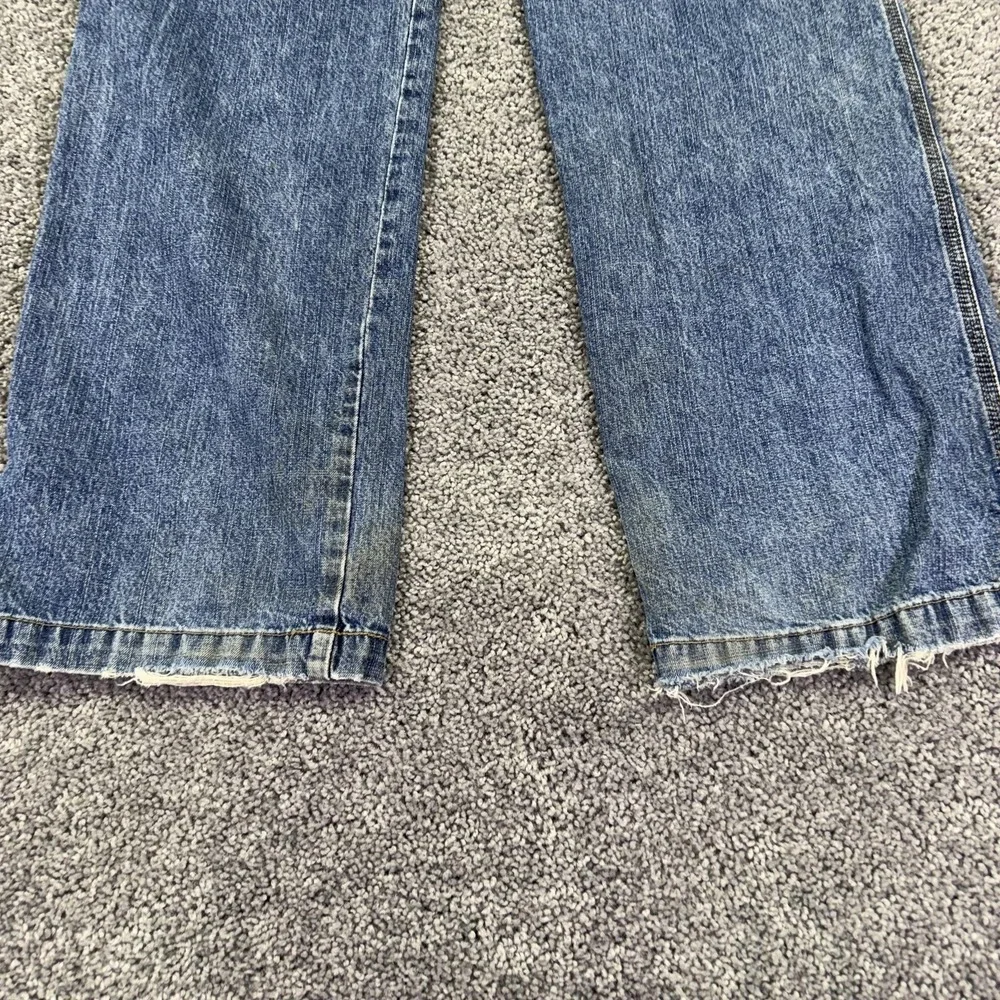 Signature Levi Strauss Jeans Mens 32x34 Blue Relaxed Straight Carpenter Workwear